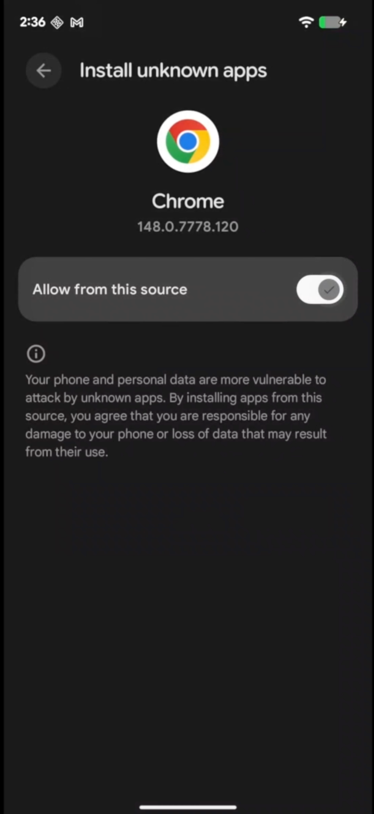 Enable sideloading 2